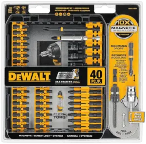 DEWALT DWA2T40IR IMPACT READY FlexTorq Screw Driving Set 40 Piece
