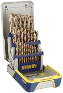Irwin Tools 3018002 Cobalt M 35 Metal Index Drill Bit Set 29 Piece