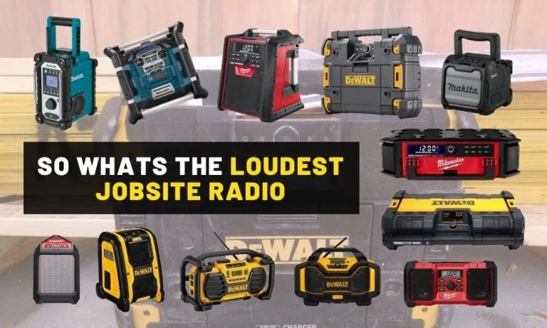 Loudest jobsite radio review | Durable with bluetooth Loudest jobsite radio review | Durable with bluetooth
