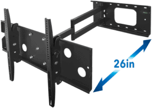 Mount It Long Arm TV Wall Mount With 26 Inch Extension