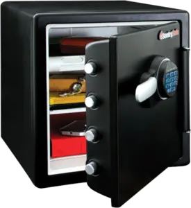 SentrySafe Fireproof AND Waterproof Digital Keypad 1.23 Cube Safe