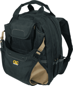CLC 1134 Carpenters Tool Backpack 44 Pockets