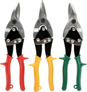 WORKPRO W000401A 3 Pack Tin Snips