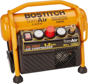 BOSTITCH CAP1512 OF Oil Free 1.2 Gallon 1.5 HP Trim Compressor