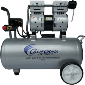 California Air Tools 8010A Oil Free 2HP Quiet 60 Decibels Portable Air Compressor