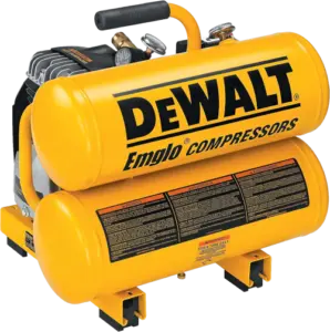 DEWALT D55151 1.1HP 4 Gallon Oiled Twin Air Compressor