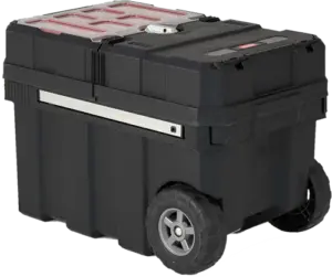 Keter 241008 Masterloader Plastic Portable Rolling Tool Box