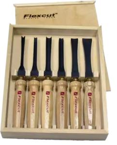 Flexcut MC150 Carving Chisel Set For Woodworking
