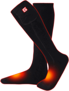 MMlove Rechargeable Electric Powered Heated Socks 3.7V