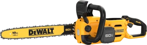 DEWALT DCCS670X1 60V Brushless Cordless Chainsaw Kit 12 2lbs 16 Inch Bar Best cordless chainsaw for professionals and new gardeners