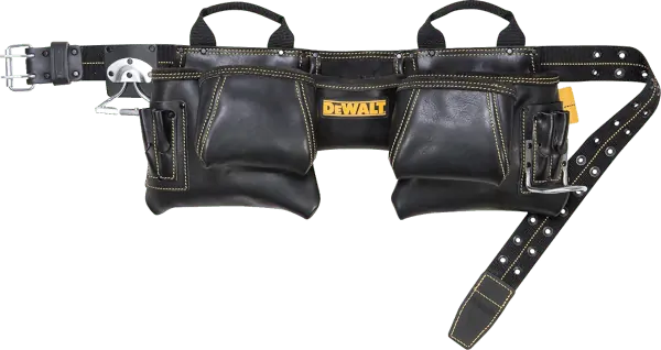 DeWalt DG5472 12 pockets 29 to 46 inches top grain leather tool belt DeWalt DG5472 12 pockets 29 to 46 inches top grain leather tool belt