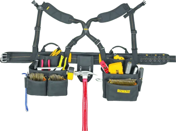 DeWalt DG617 20 pockets 29 to 46 inches belt nylon polyester tool belt DeWalt DG617 20 pockets 29 to 46 inches belt nylon polyester tool belt