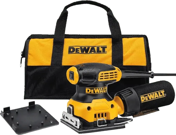 Dewalt DWE6411K 1 4 in 2 3 amp Finishing sander Dewalt DWE6411K 1 4 in 2 3 amp Finishing sander