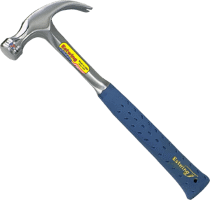 Estwing E3 12C 12 oz 11 inch handle smooth faced curved claw hammer Estwing E3 12C 12 oz 11 inch handle smooth faced curved claw hammer