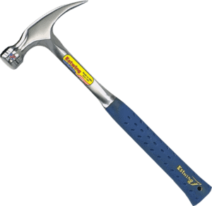 Estwing E3 16S 16 oz 13 inch handle smooth faced curved claw hammer Estwing E3 16S 16 oz 13 inch handle smooth faced curved claw hammer