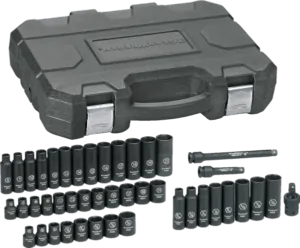 Gearwrench 84916N 44 pcs 3 8 in SAE metric impact socket set Gearwrench 84916N 44 pcs 3 8 in SAE metric impact socket set