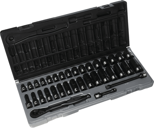 Grey Pneumatic 81635MRD 32 pcs 3 8 in metric impact socket sets with hand ratchet Grey Pneumatic 81635MRD 32 pcs 3 8 in metric impact socket sets with hand ratchet