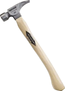 Stiletto Ti16SC 16 oz 18 inch hickory smooth faced hammer Stiletto Ti16SC 16 oz 18 inch hickory smooth faced hammer