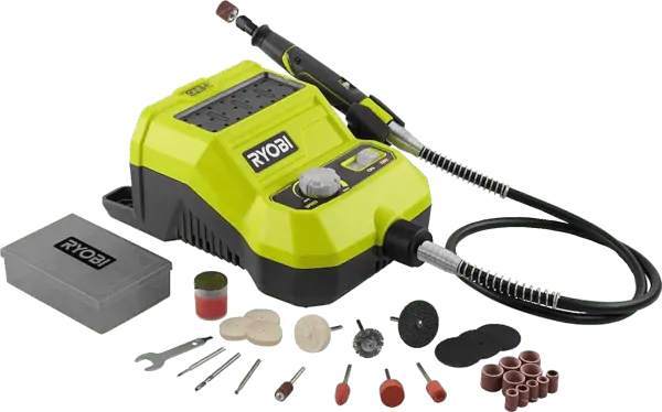 Ryobi One 33pcs up to 34 000 rpm 18V cordless rotary tool kit