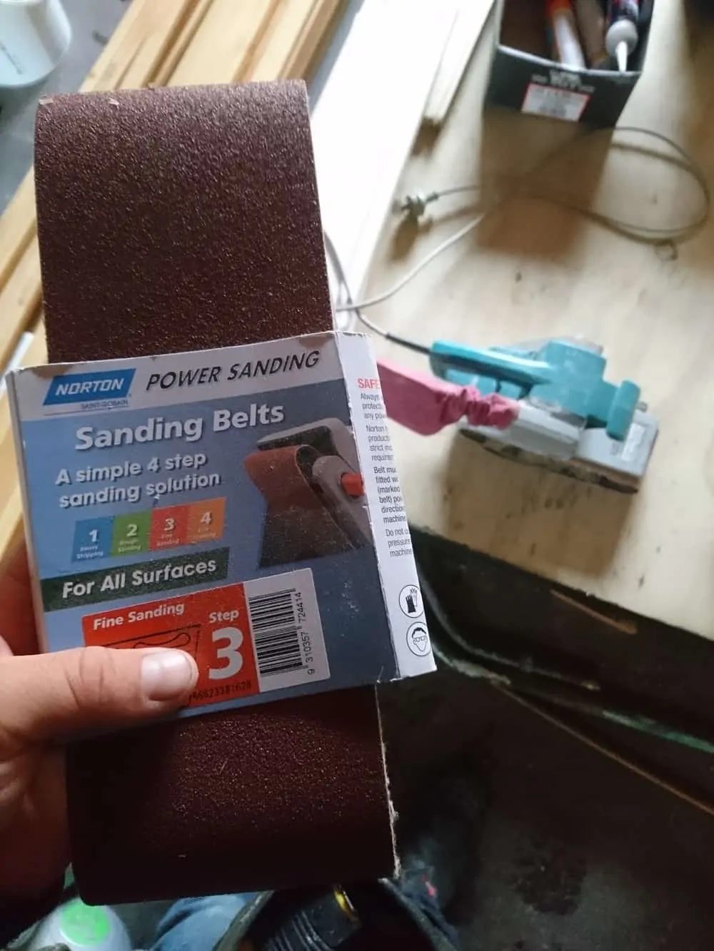 Sanding belts for belt sander