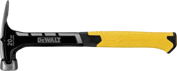 Dewalt DWHT51054 22oz 14 inch handle smooth faced stainless steel hammer