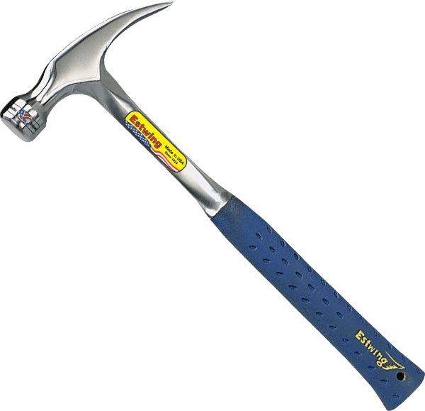 Estwing E3 20S 20oz 13 75 inch handle smooth faced steel hammer
