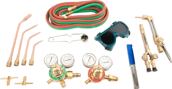 Forney 1707 450 series 15 pcs up to 3 16 inch brass torch oxyacetylene torch kit Forney 1707 450 series 15 pcs up to 3 16 inch brass torch oxyacetylene torch kit