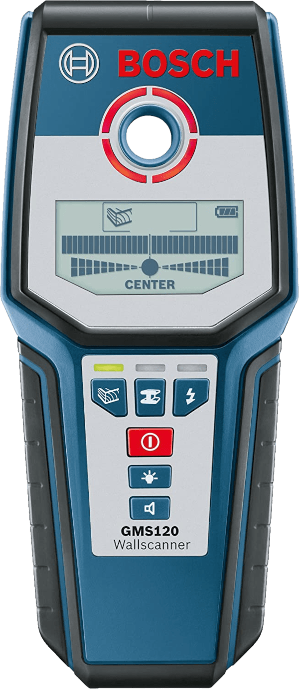 Bosch GMS120 4 3 4 inches max 3 sensor multi wall scanner stud finder1