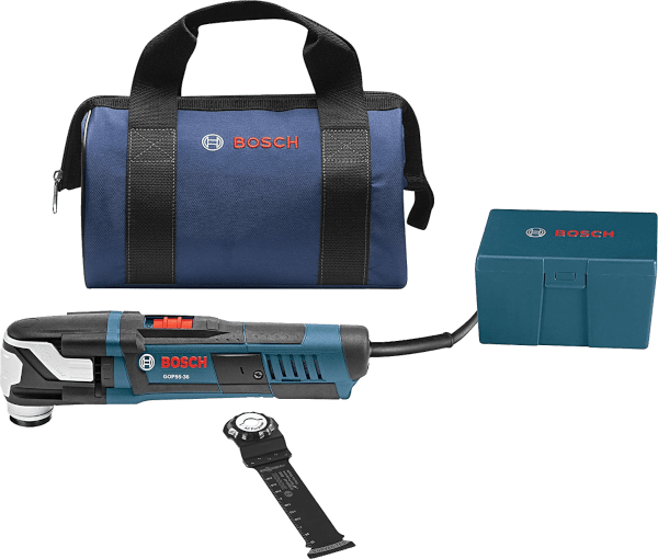 Bosch GOP55 36B 40 pcs up to 20 000 opm 5 5 amp oscillating multi tool kit Bosch GOP55 36B 40 pcs up to 20 000 opm 5 5 amp oscillating multi tool kit