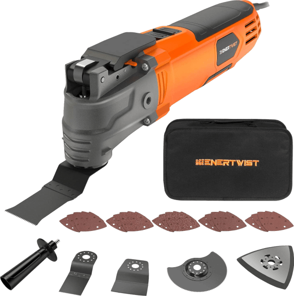 Enertwist ET OM 500 31 pcs 8 000 to 16 000 opm 4 2 amp oscillating multi tool kit Enertwist ET OM 500 31 pcs 8 000 to 16 000 opm 4 2 amp oscillating multi tool kit