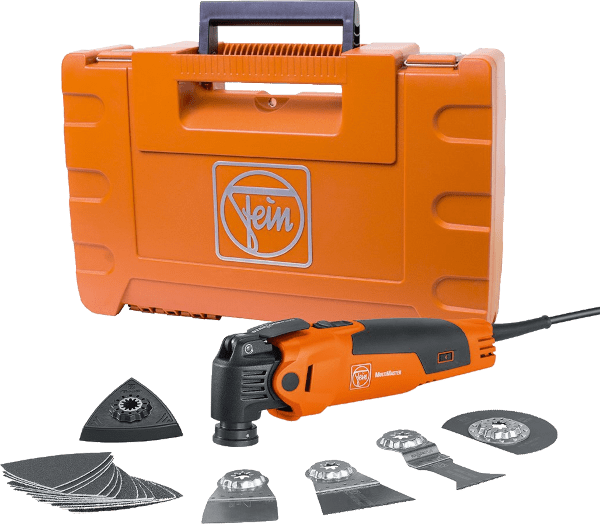 Fein Multimaster FEIN FMM350QSL 8 pcs 10 000 to 19 500 opm 350 watts oscillating multi tool kit Fein Multimaster FEIN FMM350QSL 8 pcs 10 000 to 19 500 opm 350 watts oscillating multi tool kit