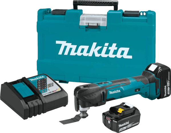 Makita XMT035 6 pcs 6 000 to 20 000 opm 18V cordless oscillating multi tool kit Makita XMT035 6 pcs 6 000 to 20 000 opm 18V cordless oscillating multi tool kit