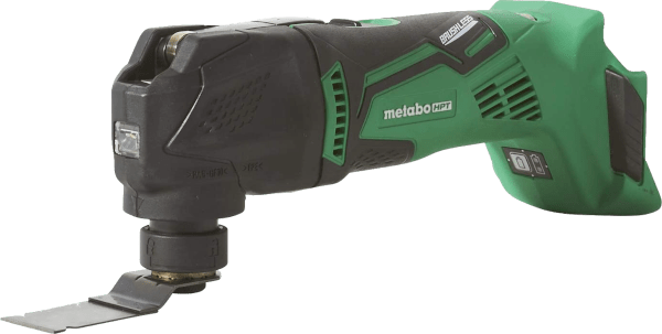Metabo HPT CV18DBLQ5 6 000 to 20 000 opm 18V cordless oscillating multi tool tool only Metabo HPT CV18DBLQ5 6 000 to 20 000 opm 18V cordless oscillating multi tool tool only