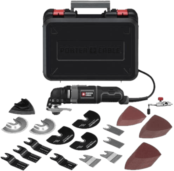 Porter Cable PCE605K52 52 pcs 10 000 to 22 000 opm 3 amp oscillating multi tool kit Porter Cable PCE605K52 52 pcs 10 000 to 22 000 opm 3 amp oscillating multi tool kit
