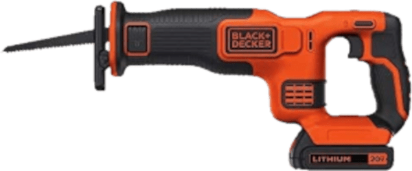 Black Decker BDCR20C 0 3 000 spm 7 8 inch 20V cordless reciprocating saw kit Best reciprocating saw: To do it fast