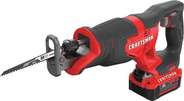 Craftsman CMCS300M1 0 3 000 spm 1 inch 20V cordless reiprocating saw kit Craftsman CMCS300M1 0 3 000 spm 1 inch 20V cordless reiprocating saw kit