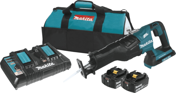Makita XRJ06PT 0 2 300 0 3 000 spm 1 1 4 inch 18V cordless reciprocating saw kit Makita XRJ06PT 0 2 300 0 3 000 spm 1 1 4 inch 18V cordless reciprocating saw kit