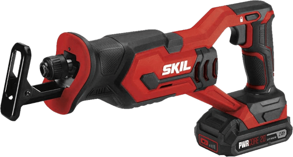Skil PWR Core RS582902 0 3 000 spm 1 inch 20V cordless reciprocating saw Skil PWR Core RS582902 0 3 000 spm 1 inch 20V cordless reciprocating saw