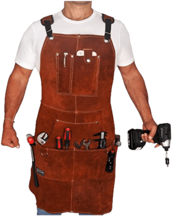 Best woodworking apron | Waxed canvas. vs Leather
