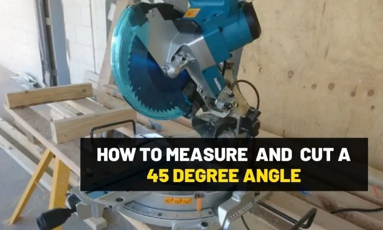 How to measure and cut a 45 degree angle in wood How to measure and cut a 45 degree angle in wood