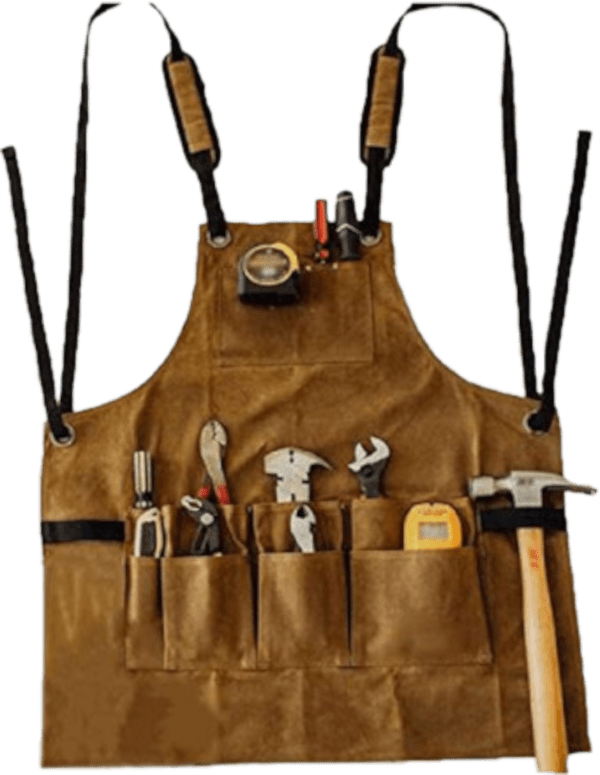 Best woodworking apron | Waxed canvas. vs Leather