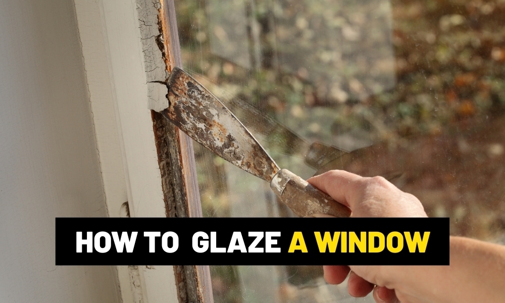 How to glaze a window How to glaze a window