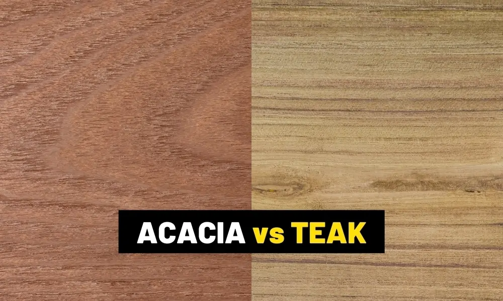 What is a strong lightweight wood Acacia wood vs. teak