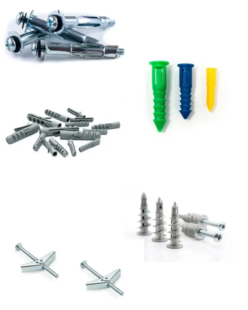 How to install drywall anchors. And what type to choose