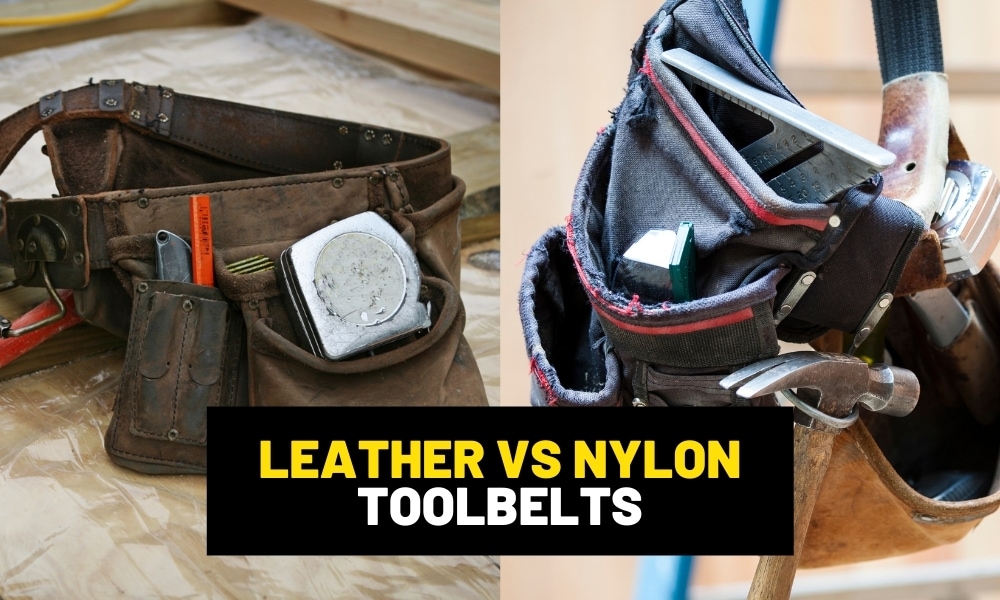 Leather or nylon tool belt: Which is better? Leather vs. nylon tool belts