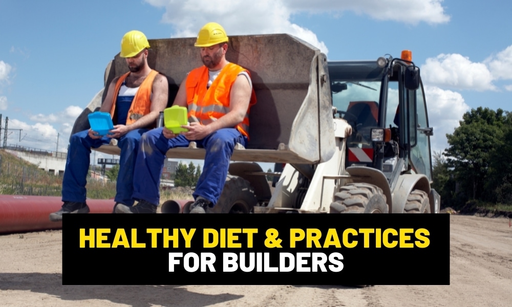 How to make a healthy drink for carpenters and construction workers What is a first class diet for carpenters and constrution workers