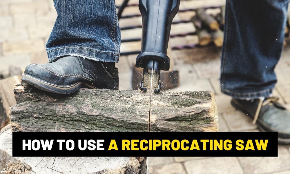 How to cut fiber cement board? How to use a reciprocating saw