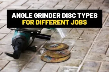 Angle grinder disc types