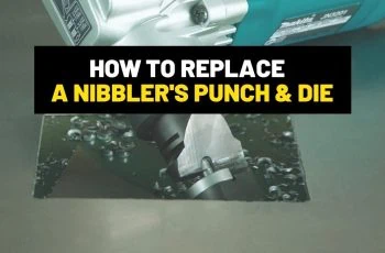 How to replace the punch and die of a nibbler