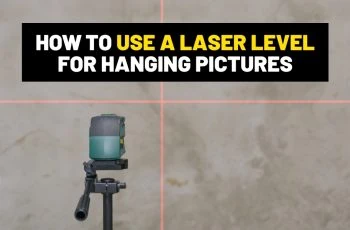 How to use a laser level to hang pictures